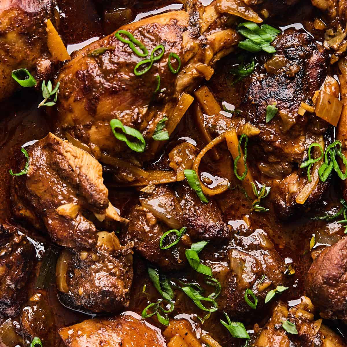 Brown Stew Chicken